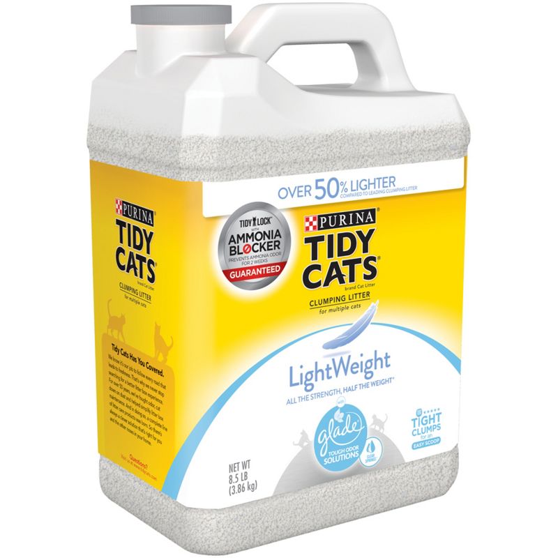 Purina Tidy Cats Lightweight Clumping Cat Litter with Glade Tough Odor Solutions, 5 of 8