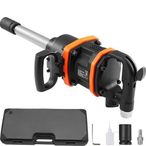 VEVOR 1 Inch Air Impact Wrench, 3160 ft-lbs Reverse Torque, 1" Pneumatic Impact Gun with 8 Inch Extended Anvil & Carrying Case - 1 of 4