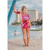 LA LEELA Button Down Shirt Casual Summer Beach Party Blouse Shirt Hawaiian Short Sleeve Vacation Dress Tops Tee Shirts Blouses - 3 of 4