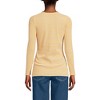 Lands' End Women's Cotton Rib T-shirt - 2 of 3