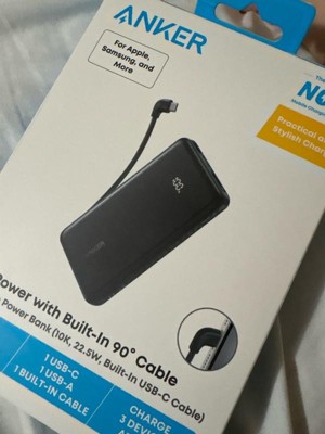 Anker 10000 mAh Power Delivery 22.5W built in C Cable : Target
