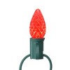 Northlight Pack of 25 Faceted LED C7 Red Christmas Replacement Bulbs - 2 of 2