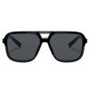 Dolce & Gabbana DG 4354 193481 Unisex Square Polarized Sunglasses Black 61mm - 2 of 3