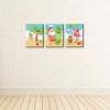 Big Dot of Happiness Tropical Christmas - Beach Santa Holiday Wall Art Room Decor - 7.5 x 10 inches - Set of 3 Prints - 3 of 4