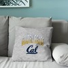 NCAA Cal Golden Bears 16" Heather Gray Sweatshirt Pillow - 4 of 4