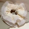 Kitcheniva Large Double-Layer Scrunchie 1 Pcs, Apricot Lace - 2 of 3