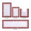 Torrent Collection 4 Piece 100% Soft Cotton Tufted Weave Bath Rug Set, Ombre Pattern, Super Soft & Absorbent, Machine Washable Bathroom Mats - 2 of 4