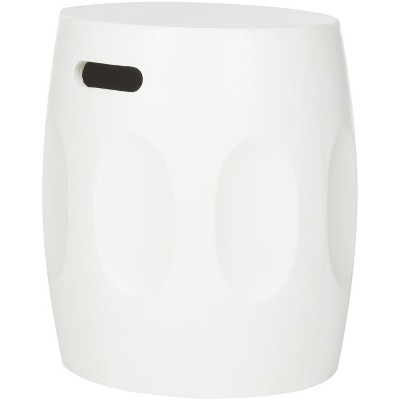 Ivory Grace 16'' Round Concrete Accent Table