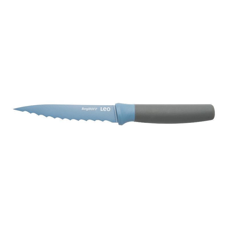 BergHOFF Leo 4.5" Stainless Steel Serrated Utility Knife, 1 of 5