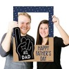 Big Dot of Happiness My Dad is Rad - Father's Day Selfie Photo Booth Picture Frame and Props - Printed on Sturdy Material - 3 of 4