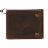 CTM Men's Leather Bifold Chain Wallet - 3 of 4