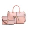 MKF Collection Maji Fashion Women’s Satchel Handbag with wristlet wallet by Mia K - 2 of 4