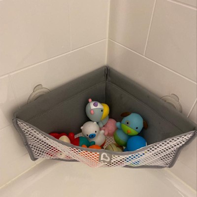 Munchkin High'n Dry Corner Bath Toy Organizer - Gray : Target
