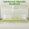 AMERLIFE Upholstered Bed Frame with 47.3" Adjustable Headboard - 3 of 4