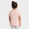 Toddler Girls' Dance Gymnastics Yoga Graphic T-Shirt - Cat & Jack™ Light Mauve - 3 of 4