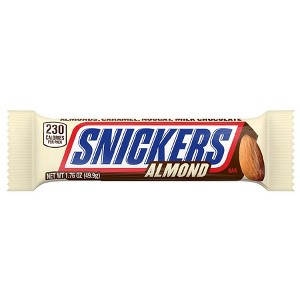 Snickers Almond Singles Size Chocolate Candy Bar 1.76oz - 1 of 1