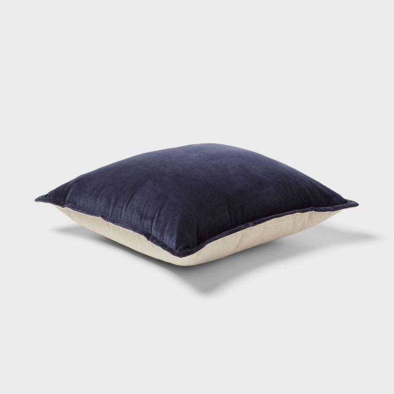 Cotton Velvet with Linen Reverse Oblong Dec Pillow - Threshold™, 3 of 5