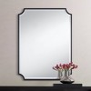 Noble Park Jacinda 30" x 40" Cut Edge Black Wall Mirror - 2 of 4