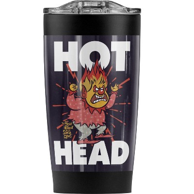 The Year Without A Santa Claus Hot Head Steel Tumbler 20oz Coffee Travel Mug