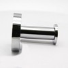 Evideco French Home Goods Wall Mount Bath Towel Single Robe Hook Polished Stainless Steal - 4 of 4