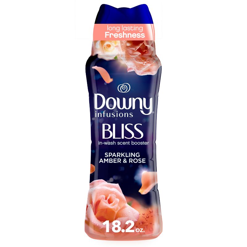 Downy Infusions Bliss Sparkling Amber & Rose In-Wash Scent Booster Beads, 2 of 14
