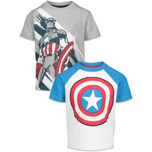 Marvel 2 Pack Raglan T-Shirts Little Kid to Big Kid - 1 of 4