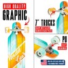 Madd Gear 31" Drop Through Longboard Skateboard 70mm Wheels ABEC-7 Bearings Maple Deck - 4 of 4
