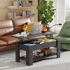 BestMassage 39/47 Inch Coffee Table Space Saving Life Top with Hydraulic Lift - 2 of 4