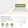 PAGED Modern Cloud Coffee Table Irregular End Table with Curved Legs for Living Room, Office - 3 of 4