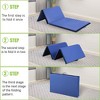 FDW Gymnastics Mat Gym Mat Tumbling Mat 4 Foldding Mat Tumbling Mat Exercise Mat Stretching Arts Home Gym Mat Yoga Mat - 4 of 4