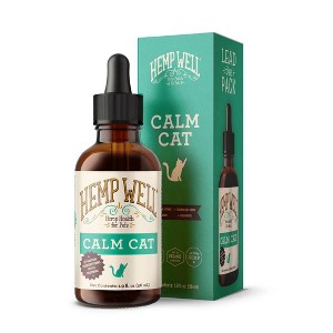 Hemp Well Calm Cat Blend - For Separation & Stress - 2 oz. - 1 of 4