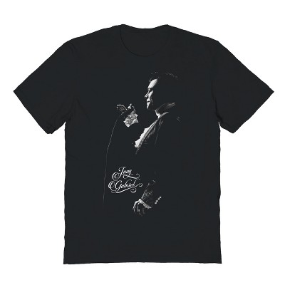 Juan Gabriel Men's Encore Short Sleeve Graphic Cotton T-Shirt