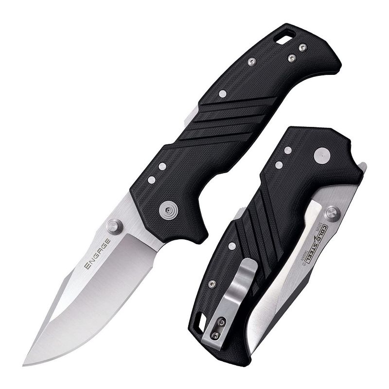 Cold Steel Engage 3.5-Inch S35VN Steel Blade G-10 Handle Folding Knife, 1 of 4