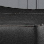 black + black cushion