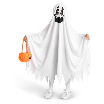 Joyfy Kids' Halloween Costume for Toddlers Cute White Ghost Cape for Halloween Dress UP Party for Infants