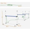 SKYONE 2-Piece Dog Agility Training Set: Weave Poles, Water Spray Tube, Whistle & 600D Carry Bag - 4 of 4