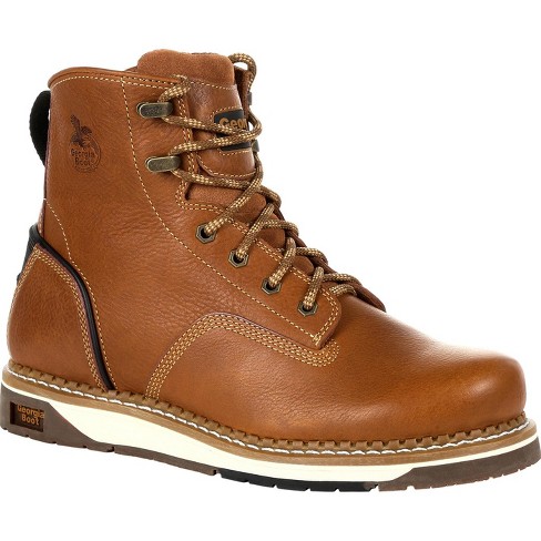 Wedge hot sale work boots