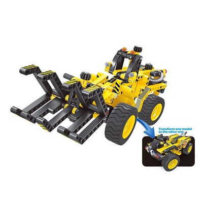 Insten Bulldozer Building Blocks Bricks Construction Kit STEM Toy, 301pcs