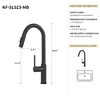 CUPC Certified Pull-down Kitchen Faucet - 2 of 4