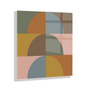 23" x 23" Autumn Vibes by Apricot and Birch Floating Acrylic Unframed Wall Canvas - Kate & Laurel All Things Decor: Modern Digital Art - 1 of 4