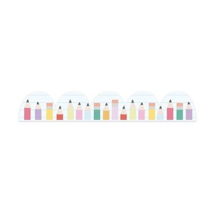 Callie Danielle Scalloped Bulletin Border Pencils Green - 1 of 1