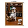 Amanti Art Jack Russell Puppy Chef by Andreas Magnusson Framed Canvas Wall Art - 3 of 4