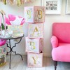 Kate Aspen 'Little Peanut" Elephant Baby Shower Block Box (Set of 4) - image 3 of 4