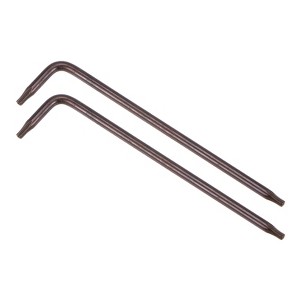 Unique Bargains Tamper Proof Long Arm Torx Star Head Metric L-Shape Wrenches 2 Pcs - 1 of 4