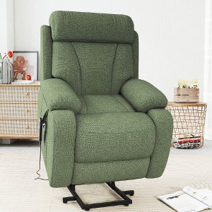 Kumasinova Electric Power Lift Recliner Chair for Adults, Heavy Duty Lift Chair with Side Pocket, Accent Chairs for Living Room - Adjustable Angles - 1 of 4