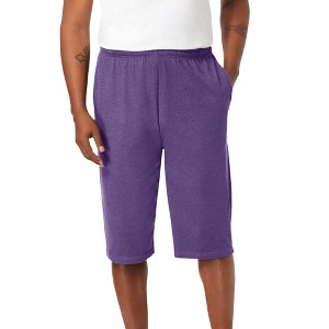 KingSize Lightweight Extra Long Jersey Shorts - 1 of 4
