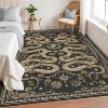 coucheta Multi-size Washable Area Rug for Living Room, Forest Snake Soft Low-Pile Non Slip Stain Resistant Thin Carpet, for Bedroom, Dining, Office - 2 of 4