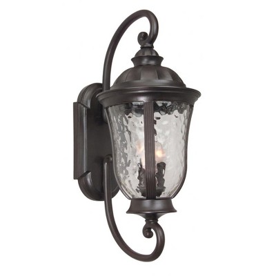 Craftmade Lighting Frances 3 - Light Wall Light in  Oiled Bronze Outdoor