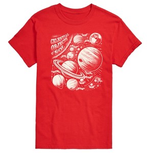 Men's - Instant Message - Celestial Objects Short Sleeve Graphic T-Shirt - 1 of 4