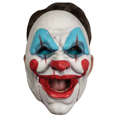 Ghoulish Adult Clown Moving Mouth Costume Mask -  - Multicolored